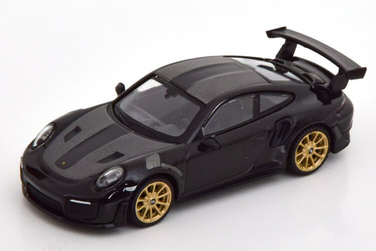 MINI GT 1/64 |VF 911 (991) GT2 RS @CUbn pbP[W ubNMINI GT 1:64 Porsche 911 (991) GT2 RS Weissach Package black