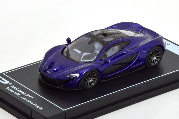 PosterCars 1/64 }N[ P1 2013-2015 p[v^bNPosterCars 1:64 McLaren P1 2013-2015 purple-metallic