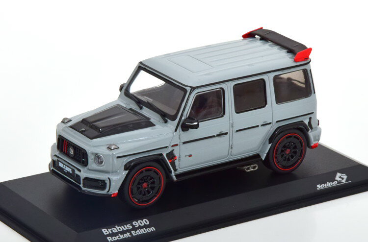  1/43 륻ǥ ֥Х 900 å ǥ 2021 졼Solido 1:43 Mercedes Brabus 900 Rocket Edition 2021 grey