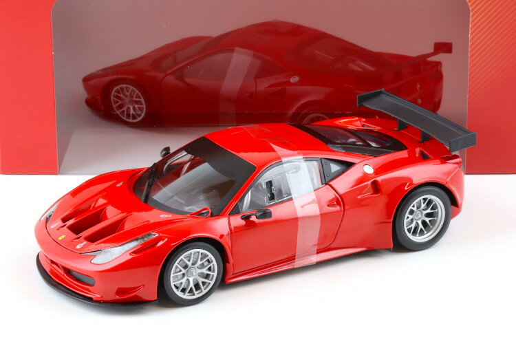 ホットウィール 1/18 フェラーリ 458 イタリア GT2 レッドHot Wheels 1:18 Ferrari 458 Italia GT2 red