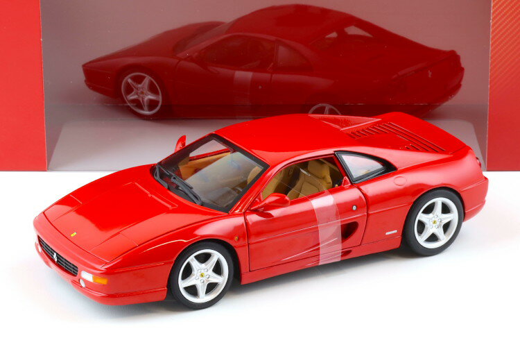 ホットウィール 1/18 フェラーリ F355 ベルリネッタ クーペ レッドHot Wheels 1:18 Ferrari F355 Berlinetta Coupe red