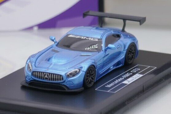 フロンティアート 1/87 メルセデスベンツ AMG GT3 2016 ブルーメタリックFrontiArt 1:87 Mercedes Benz AMG GT3 year 2016 blue metallic