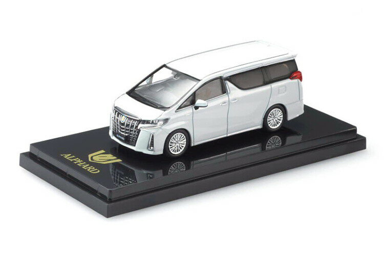 zr[Wp 1/64 g^ At@[h nCubh 2.5S H30W ^CvS[h zCg _CLXgfHOBBY JAPAN 1:64 Toyota Alphard Hybrid 2.5S H30W TYPE GOLD White Diecast Model