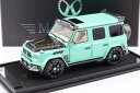 モーターヘリックス 1/18 メルセデスベンツ Gクラス G63 AMG マンソリー ティファニー ブルー 49台限定MOTORHELIX 1:18 MERCEDES BENZ G-Class G63 AMG Mansory Tiffany blue - Limited 49 pcs