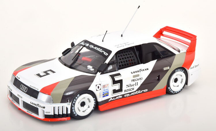 ベルク83 1/18 アウディ 90 IMSA GTO #5 500km ロード アメリカ IMSA 1989Werk83 1:18 Audi 90 IMSA GTO No 5 500km Road America IMSA 1989 Haywood/Goodyear