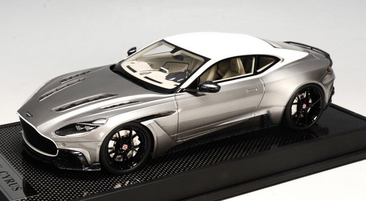 モーターヘリックス 1/18 アストン・マーティン DB11 マンソリー・サイラス 2018 シルバー/ホワイト 99台限定MOTORHELIX 1:18 ASTON MARTIN - DB11 MANSORY CYRUS 2018 SILVER WHITE Limited 99 pcs