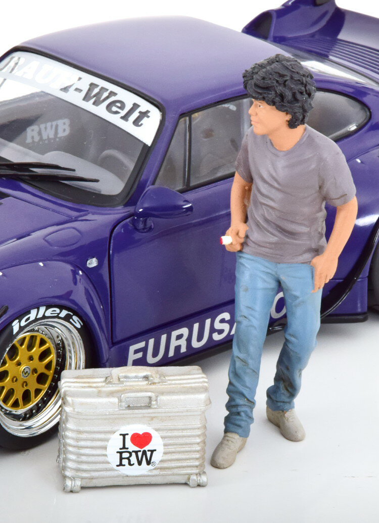 AJWI} 1/18 RWB [ tBMA 2 ~jJ[t܂American Diorama 1:18 Figur RWB Nakai San 2 Car not included