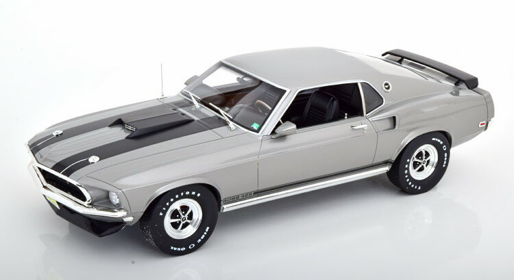 グリーンライト 1/12 フォード USA マスタング ボス 429 1969 「ジョン ウィック」グレーメタリック/ブラックGreenlight Collectibles 1:12 Ford USA - MUSTANG BOSS 429 1969 - JOHN WICK greymetallic black