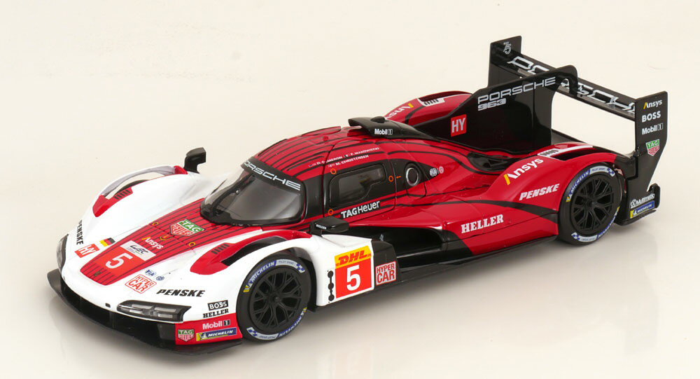ブラーゴ 1:24 ポルシェ 963 #5 WEC 2023 Cameron/Makowiecki/ChristBburago 1:24 Porsche 963 No.5 WEC 2023 Cameron/Makowiecki/Christ