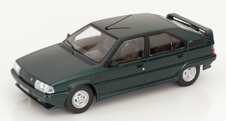 トリプル9 1/18 シトロエン BX GTI 1990 ダークグリーンメタリックTriple 9 1:18 Citroen BX GTI 1990 darkgreen-metallic