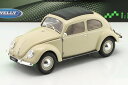 ウィリー 1/18 フォルクスワーゲン クラシック T1 ビートル 1950 クリーム 開閉WELLY 1:18 Volkswagen Classic T1 Beetle Year 1950 cream