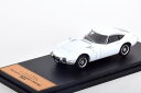 アシェットジャパンコレクション 1:43 トヨタ 2000 GT MF10 1969 ホワイトHachette Japan Collection 1:43 Toyota 2000 GT MF10 1969 white