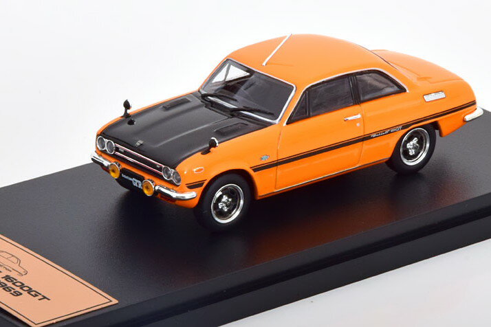 å ѥ 쥯 1:43  ٥å 1600GT  R PR91W 1969 /֥åHachette Japan Collection 1:43 Isuzu Bellett 1600GT Type R PR91W 1969 orange black