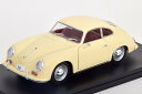 ホワイトボックス 1/24 ポルシェ 356 クリーム 開閉White Box 1:24 Porsche 356 creme