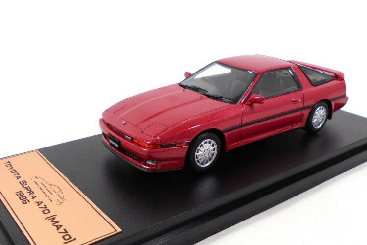 AVFbgWpRNV 1:43 g^ X[v A70 1986 bhHachette Japan Collection 1:43 Toyota Supra A70 1986 red