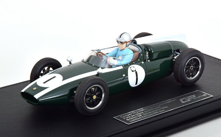 GP Replicas 1/18 N[p[ T53 D O[gueGP [h`sI 1960 Brabham hCo[tBMAƃV[P[Xt 500GP-REPLICAS 1:18 COOPER T53 Winner GP Great Britain World Champion 1960 Brabham Limited 500 pcs