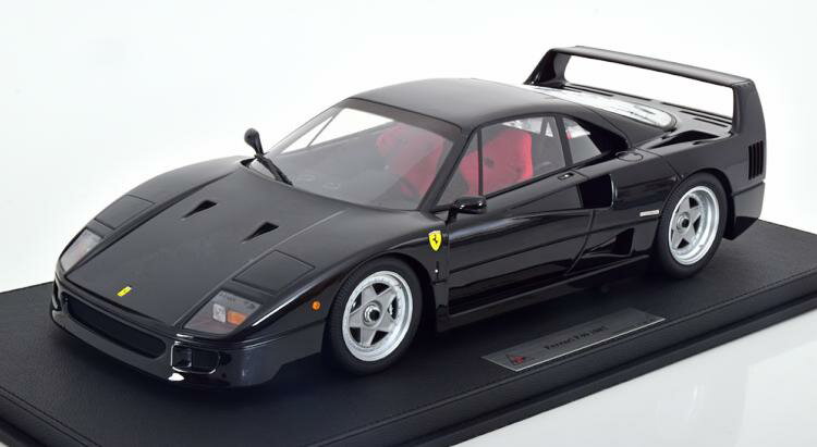 Top10 1:10 フェラーリ F40 ハイエンド レジンモデル 1987 ブラック ショーケース付き 50台限定Top10 1:10 Ferrari F40 High End Resin Model 1987 black with ShowCase Limited Edition 50 pcs