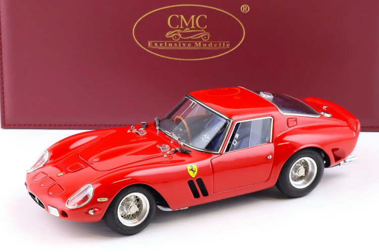 CMC 1/18 フェラーリ 250 GTO RHD ロンドン モーターショー 1962 Ron Fly 2000台限定 開閉CMC 1:18 FERRARI 250 GTO RHD London Motor Show 1962 Ron Fly limitation 2000 pcs