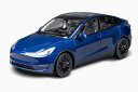 テスラ特注 1/18 テスラ モデルY ブルー 開閉1:18 Tesla Model Y Blue