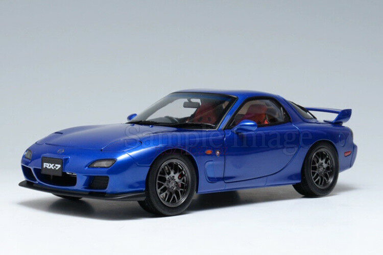 Polar Master 1/18 マツダ RX-7 スピリットR Mazda RX7 Spirit R ブルー フル開閉 FD3S エンジン付 Polar Master 1:18 Mazda RX-7 Spirit R Diecast full open Limited 600 pcs