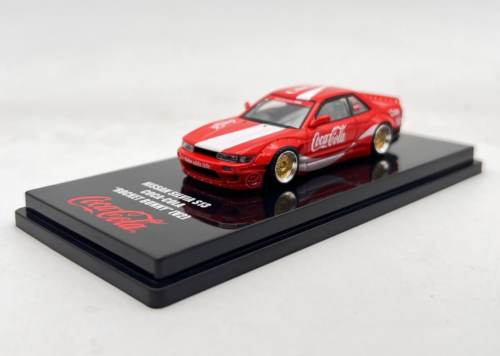 INNO64 1/64 日産 シルビア S13 コカ コーラ「ロケットバニー」V2INNO64 1:64 Nissan Silvia S13 Coca-Cola “Rocket Bunny” V2