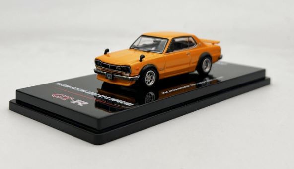 INNO64 1/64 Y XJCC 2000 GT-R KPGC10 IW }[VAEXPO 2023INNO64 1:64 Nissan Skyline 2000 GT-R KPGC10 Orange Malaysia EXPO 2023