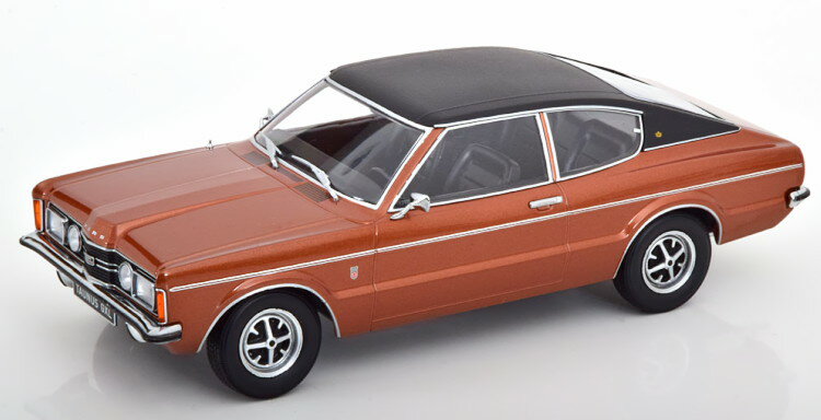 KK-SCALE 1/18 フォード タウヌス GXL クーペ 1971 ブラウンメタリック/ブラックKK-Scale 1:18 Ford Taunus GXL Coupe 1971 brownmetallic black