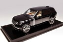 モーターへリックス 1/18 ランドローバー レンジローバー SV AUTOBIOGRAPHY 2022 リグリアンブラック 99台限定MOTORHELIX 1/18 LAND ROVER RANGE ROVER SV AUTOBIOGRAPHY 2022 LIGURIAN BLACK LIMITED 99 ITEMS