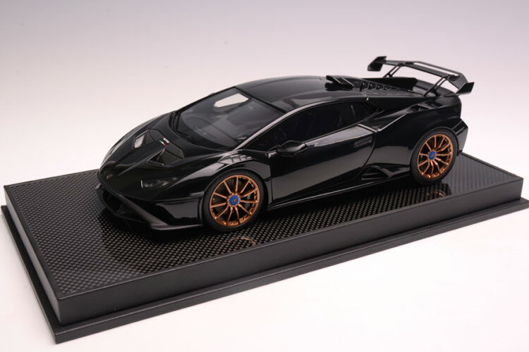 Ivy Models 1/18 {M[j EJ STO OXubNIvy Models 1/18 Lamborghini Huracan STO Gloss Black