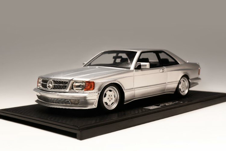 Ivy Models 1/18 メルセデス・ベンツ 560 SEC 6.0 AMG シルバーIvy Models 1/18 Mercedes Benz 560 SEC 6.0 AMG Silver