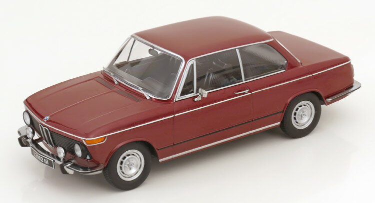 KK-SCALE 1/18 BMW L2002 tii 2V[Y 1974 _[Nbh^bNKK-Scale 1:18 BMW L2002 tii 2 Series 1974 darkred-metallic