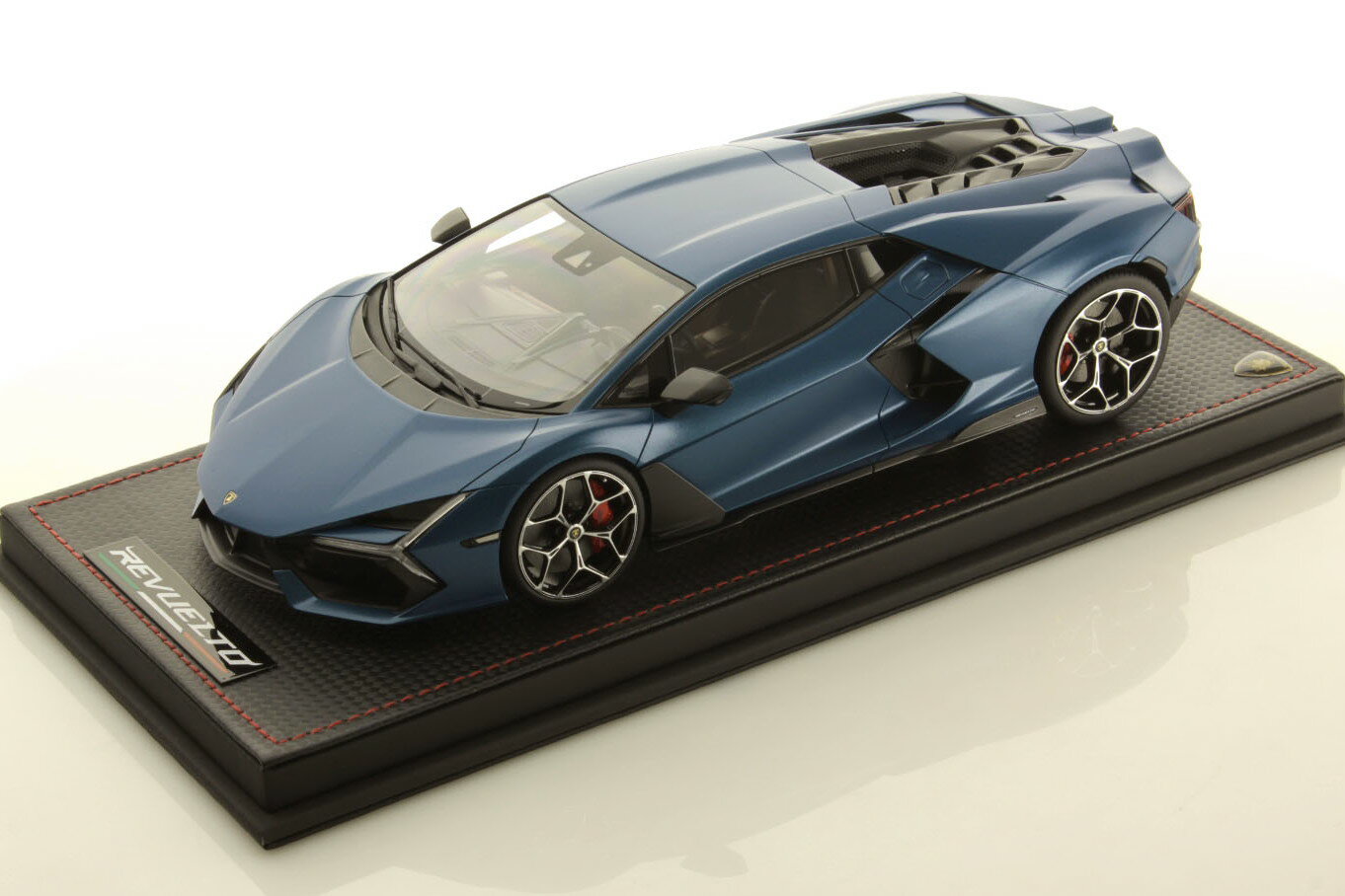 MR-MODELS 1/18 ランボルギーニ レヴエルト ハイブリッド 2023 CON VETRINA ショーケース付き MATT BLUE MEHIT 149台限定MR-MODELS 1/18 LAMBORGHINI REVUELTO HYBRID 2023 CON VETRINA WITH SHOWCASE MATT BLUE MEHIT LIMITED 149 ITEMS