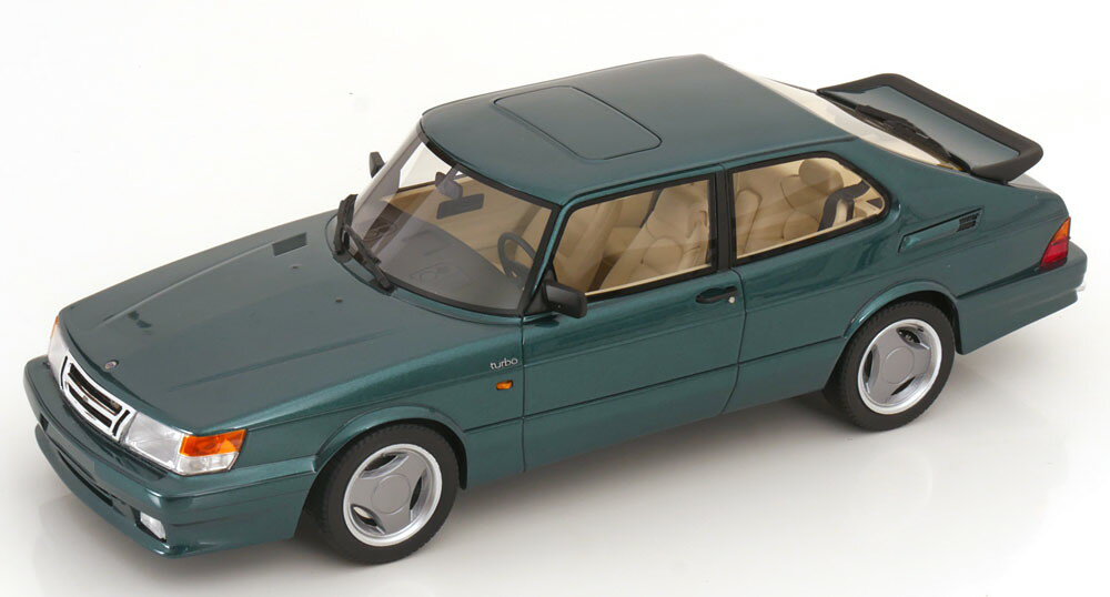 DNA Collectibles 1/18 サーブ 9000 ターボ T16 Airflow 1988 ダークグリーンメタリックDNA Collectibles 1:18 SAAB 9000 Turbo T16 Airflow 1988 darkgreen-metallic