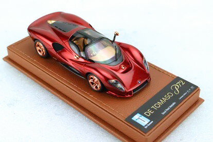 ピーコ 1/43 デ・トマソ P72 2020 レッドメット 100台限定PEAKO 1:43 DE TOMASO P72 2020 RED MET LIMITED 100 ITEMS