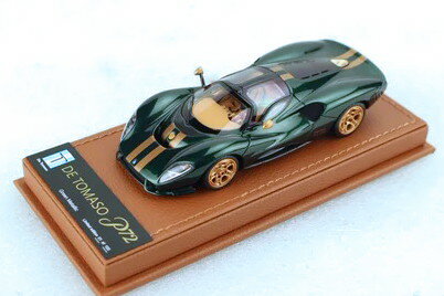 ピーコ 1/43 デ・トマソ P72 2020 グリーンメットゴールド 100台限定PEAKO 1:43 DE TOMASO P72 2020 GREEN MET GOLD LIMITED 100 ITEMS