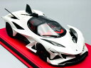 ピーコ 1/18 GUMPERT アポロ プロジェクトEVO 2022 ホワイト 50台限定PEAKO 1:18 GUMPERT - APOLLO PROJEC...