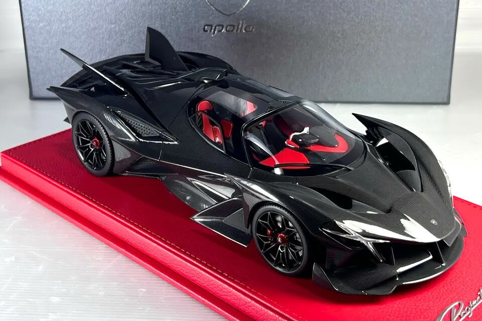 ピーコ 1/18 GUMPERT アポロ プロジェクトEVO フルカーボン 2022 カーボンブラック 100台限定PEAKO 1:18 GUMPERT - APOLLO PROJECT EVO FULL CARBON 2022 CARBON BLACK LIMITED 100 ITEMS