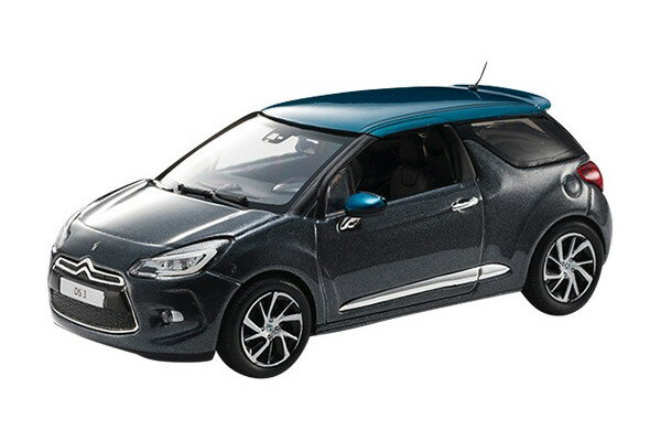 DS オートモービルズ 特注 1/43 DS オートモービルズ ミニチュア DS3 Gris Shark toit EmeraudeDS AUTOMOBILES 1:43 DS AUTOMOBILES MINIATURE DS3 Gris Shark toit Emeraude