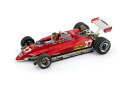 Brumm 1/43 フェラーリ F1 126C2 #27 USA OVEST ロングビーチGP 1982 GILLES VILLENEUVE ドライバーフィギュア付きBrumm 1:43 Ferrari F1 126C2 N 27 USA OVEST LONG BEACH GP 1982 GILLES VILLENEUVE - WITH DRIVER FIGURE