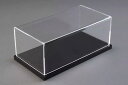 ミニカー用 ディスプレイケース 1/43 プラスチックディスプレイケース ブラック 17 cm × 8cm × 7cm (内部高さ 6.2cm) VETRINA PLASTIC DISPLAY SYNTHETIC BLACK 17 cm × 8cm × 7cm (altezza interna cm 6.2)