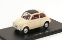 ファブリ エディター 1/24 フィアット 500D 1960 クリーム アクリルケース付きFabbri Editori 1:24 Fiat 500D 1960 creme with acrylcase ShowCase could be damaged