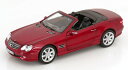 ノレブ 1/18 メルセデス・ベンツ SL 500 R230 2003 レッドメタリック 300台限定 開閉Norev 1:18 Mercedes SL 500...