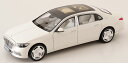 ノレブ 1/18 メルセデス ベンツ マイバッハ S 680 4マチック 2021 ホワイトメタリック 開閉NOREV 1:18 Mercedes Benz Maybach S 680 4 Matic 2021 white metallic