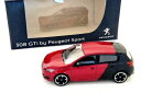 ノレブ 1/64 プジョー 308 GTI 2015 レッド/ブラックNOREV 1:64 Peugeot 308 GTI 2015 red/black