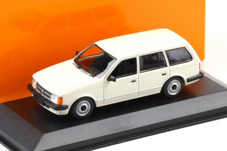 ミニチャンプス 1/43 マキシチャンプス オペル カデット D カラバン 1979 ホワイトMinichamps 1:43 Maxichamps Opel Kadett D Caravan 1979 white