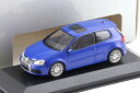 VW特注 ミニチャンプス 1/43 フォルクスワーゲン ゴルフ 5 MK5 R32 ディープブルーメタリック ディーラーバージョンMinichamps 1:43...