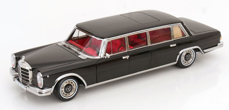 NZG 1/18 メルセデス・ベンツ 600 LWB W100 プルマン 1963-1981 ブラック 開閉NZG 1:18 Mercedes 600 LWB W100 Pullman 1963-1981 black