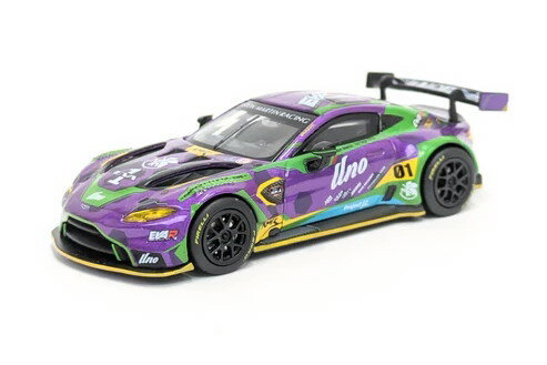 ポップレース 1/64 エヴァ RT 試作初号機 アストンマーティン GT3POP RACE 1:64 EVA RT TEST TYPE 01 ASTON MARTIN GT3(3)