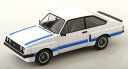 MCG 1/18 フォード エスコート MK 2 RS 2000 X-バック ホワイト ブルーMCG 1:18 Ford Escort MK II RS 200...
