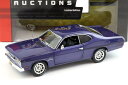 オートワールド 1/18 1970 プリムス ダスター 340 メカムオークション FC7 インバイオレット 開閉Auto World 1:18 1970 Pl...